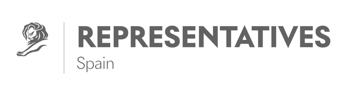 Logo Cannes Lions Representatives gris